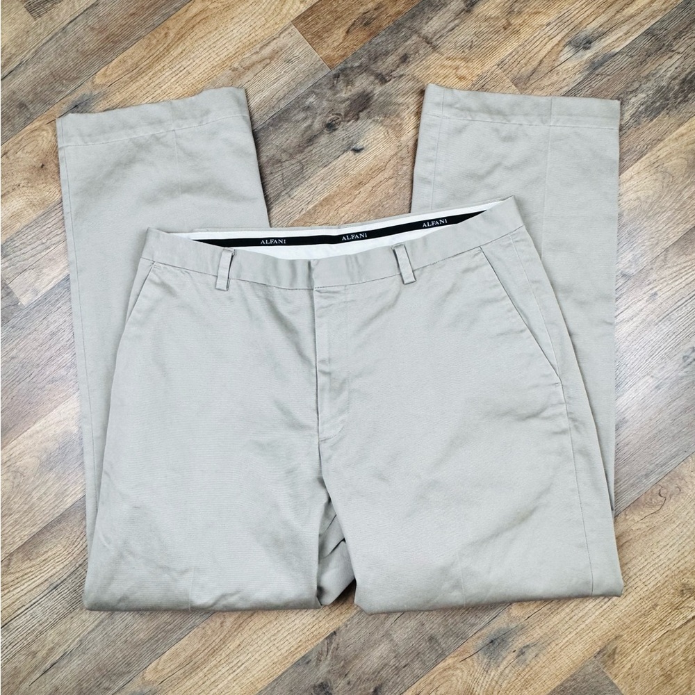 Men's Alfani Tan Dress Pants